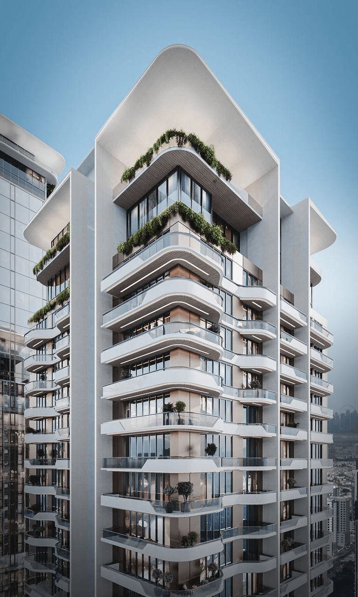 Modern Nairobi apartment tower