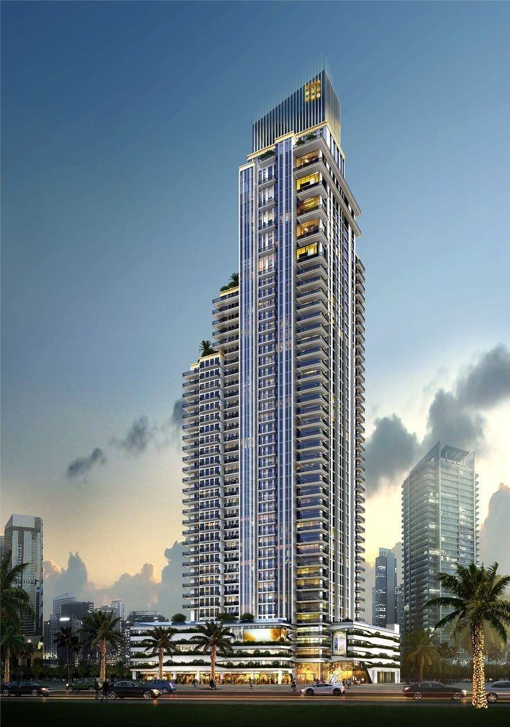 Commercial development tower