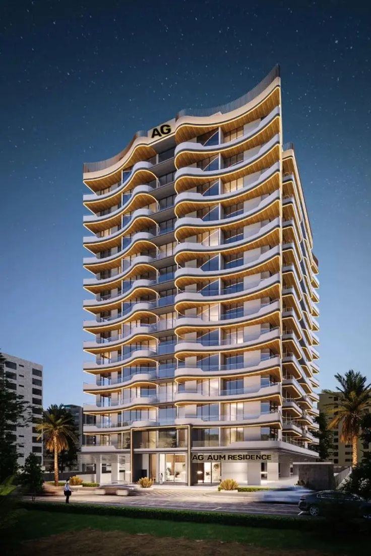 Residential apartment tower
