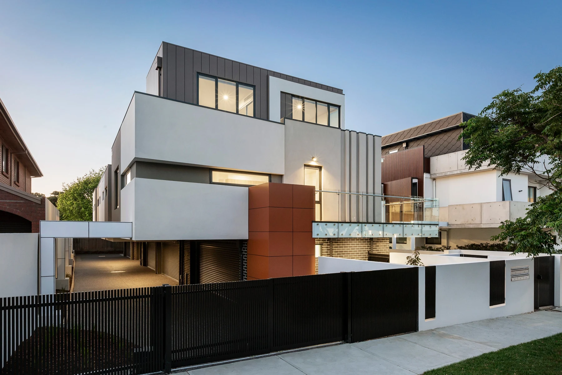 Hudson Grove contemporary residence